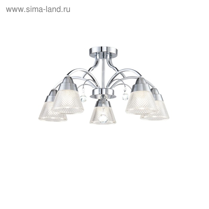 

Люстра Enrica 5x40Вт E14 хром