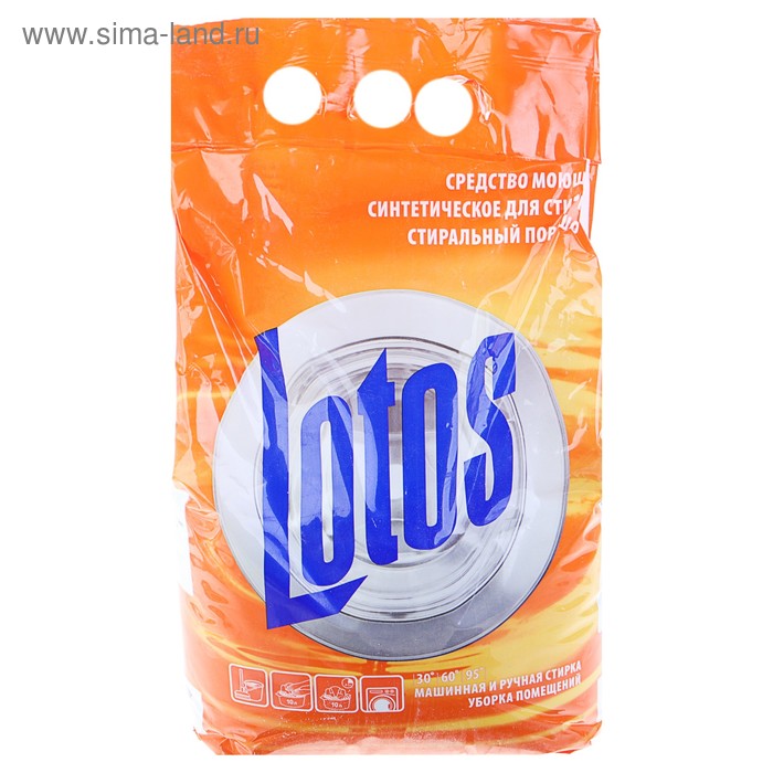 Стиральный порошок Lotos, универсальный, 4 кг стиральный порошок barhat lotos универсальный 3 кг