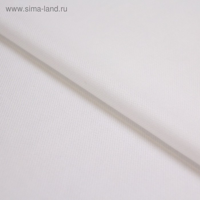 Дублерин на тканевой основе, стрейч, ширина 150 см, цвет белый