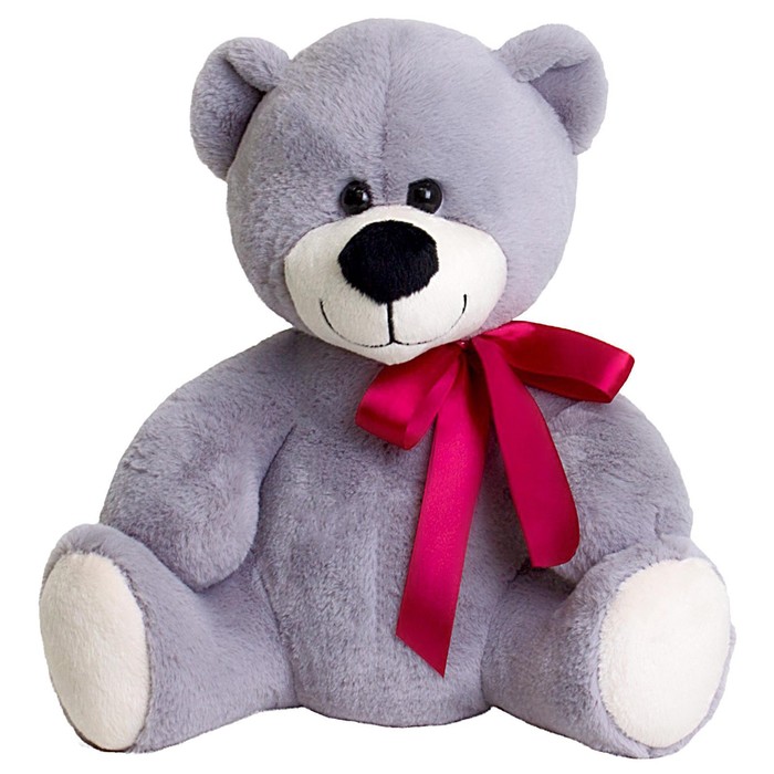 мягкая игрушка медведь мишаня цвет серый 32 см Мягкая игрушка «Медведь Мишаня», цвет серый, 32 см
