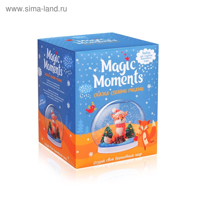 фото Набор волшебный шар «зимний лис»