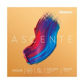 

Струны для скрипки D'Addario A310-3/4M Ascente 3/4, среднее натяжение