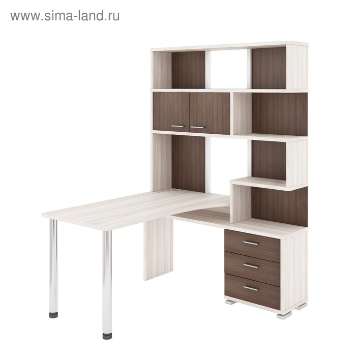 

Стол СР-420/130, угол правый, 1300 × 1300 × 1990 мм, цвет карамель/шамони