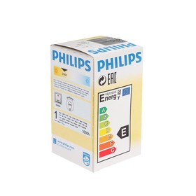 

Лампа накаливания Philips Stan A55 FR 1CT/12X10, E27, 40 Вт, 230 В