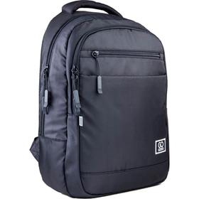 

Рюкзак молодежный, GoPack 143, 43x30x11 см, эргономичная спинка, серый
