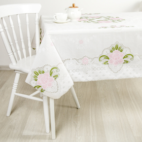 

Клеёнка ажурная Lace, ширина 137 см, рулон 20 метров