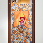 Ширма для кукольного театра «Котики», текстиль, р-р: 120×60 см