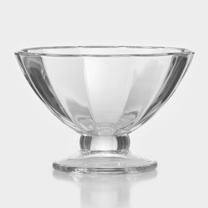 Креманка стеклянная «Виктория», 320 мл, d=12,5 см фото