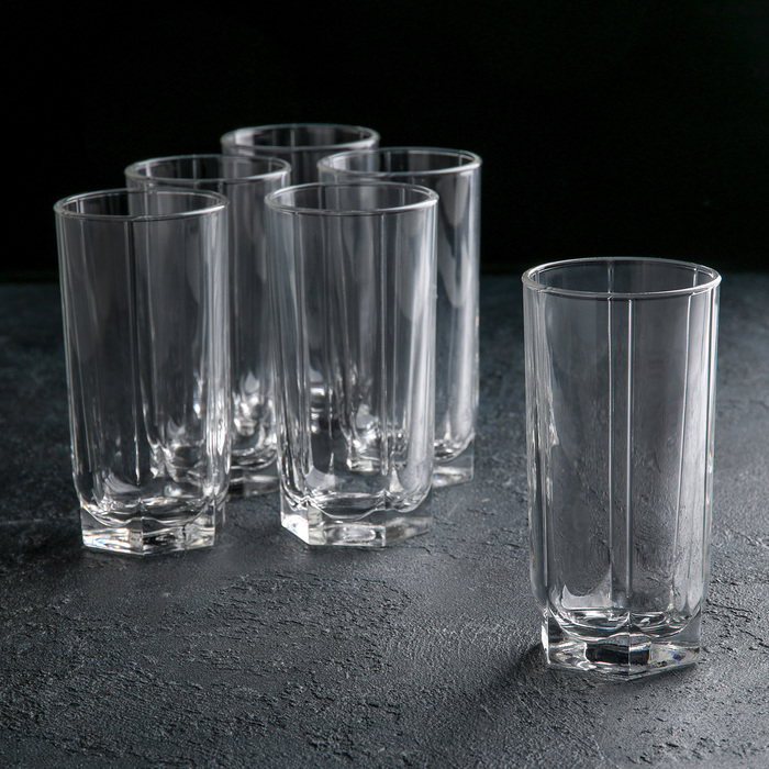 Набор стаканов 280 мл, 6 шт