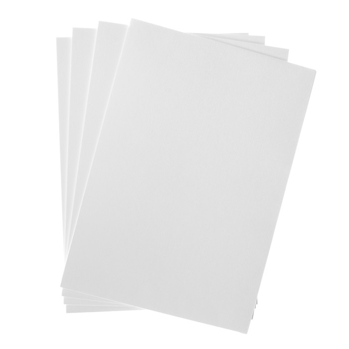 Бумага для рисования А4, 50 листов с тиснением «Холст», 200 г/м²