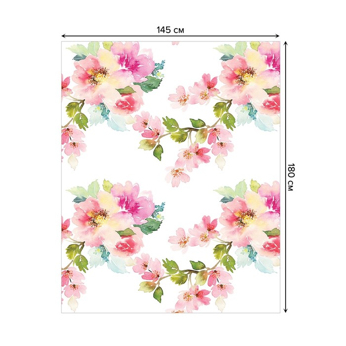 фото Скатерть с фотопринтом, размер 180 х 145 см joyarty