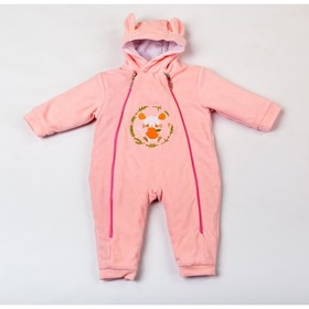 

Комбинезон «Мышонок» велюр, цвет светло-розовый, рост 80 см