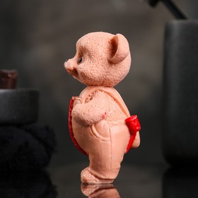 

Фигурное мыло "Мышонок в комбезе" коричневый 65г