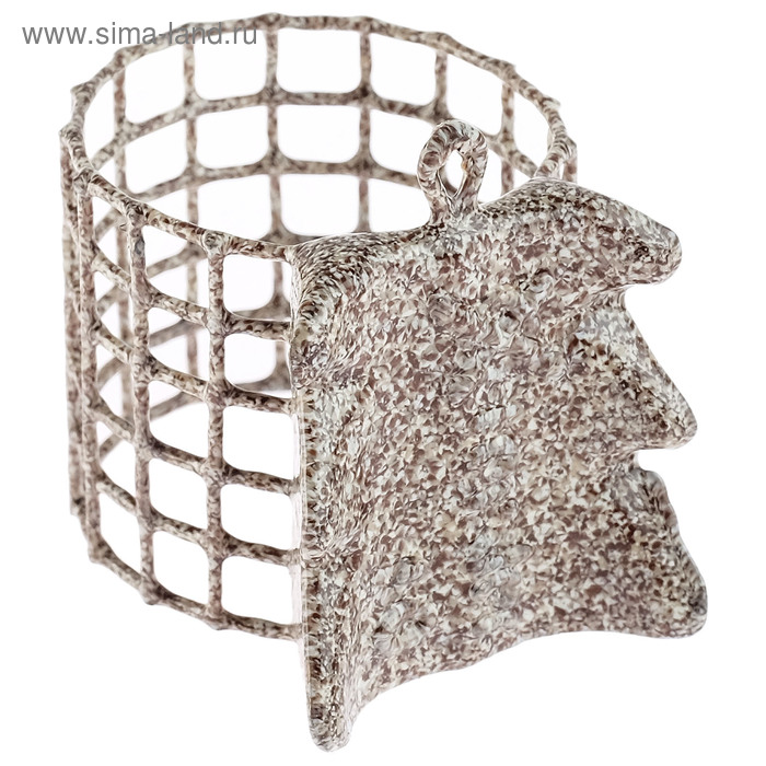 фото Груз-кормушка фидерная x-feeder me alligator middle, 60 г, 28 мл, цвет desert storm