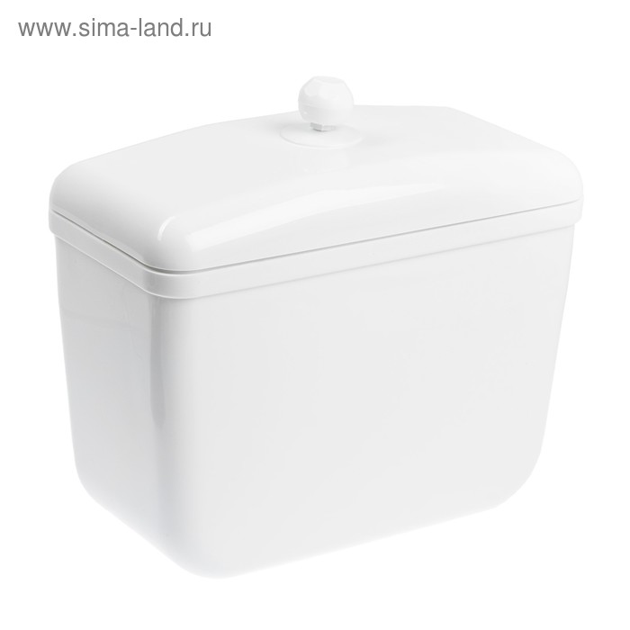 Бачок для унитаза с полочкой, пластиковый, с арматурой