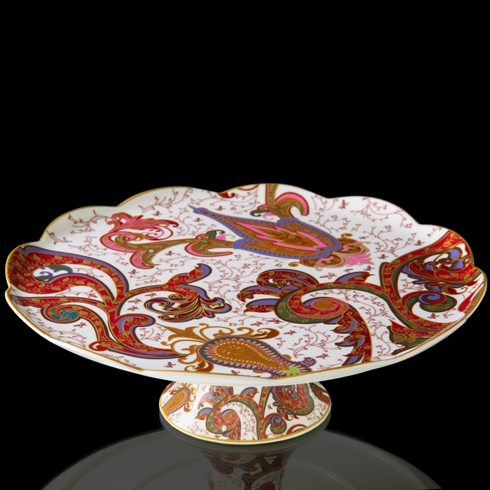 Тортница "Роспись цветов"