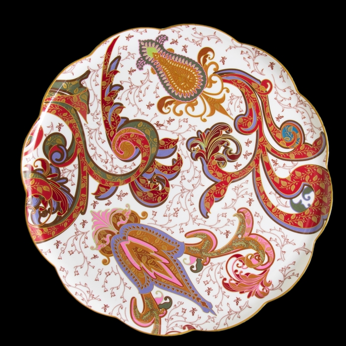 Тортница "Роспись цветов"