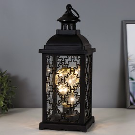 

Ночник "Домашний фонарь" LED черный 13,5х13,5х39 см.