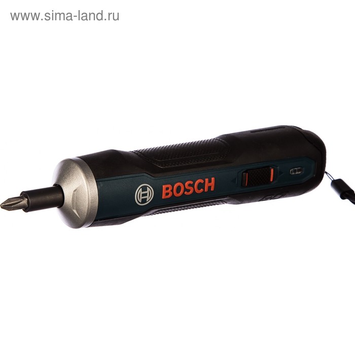 Аккумуляторная отвертка Bosch GO, 3.6 В, 360 об/мин, 1500 mA, max d=5 мм, Li-lon, бита PH2
