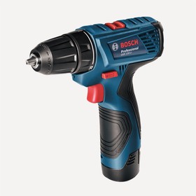 

Набор Bosch GSR 120-LI + GLI 12V-300, шуруповерт, фонарь, 12 В, 1500 mA, Li-lon