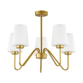 

Люстра OLIVIA 5x60Вт E27 золото