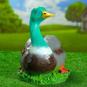 

Садовая фигура "Утка дикая" 35х50х30см