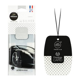 

Ароматизатор подвесной PRESTIGE CARD Silver AC92665
