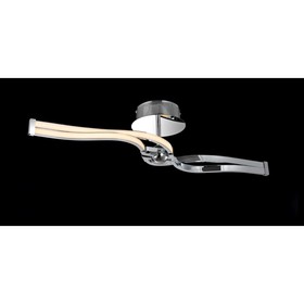 

Люстра Wave, 17,4Вт LED 3000К хром