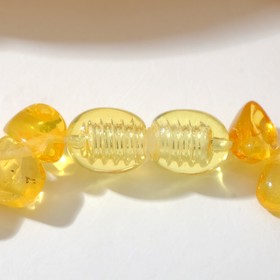 

Бусы "Янтарь" облепиха, цвет коньячный, 52 см