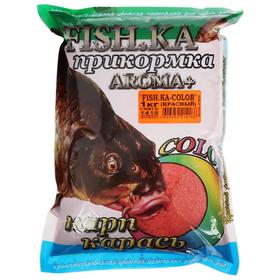 

Прикормка Fishka-Color, цвет красный, вес 1000 г