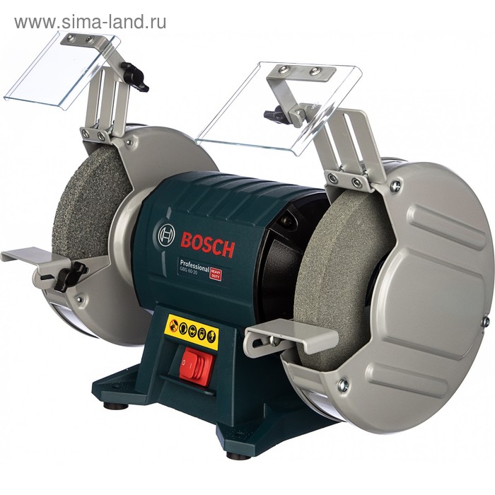 Точильный станок Bosch GBG 60-20, 600 Вт, 3600 об/мин, D=200 мм, 200х32 мм, толщина 25 мм