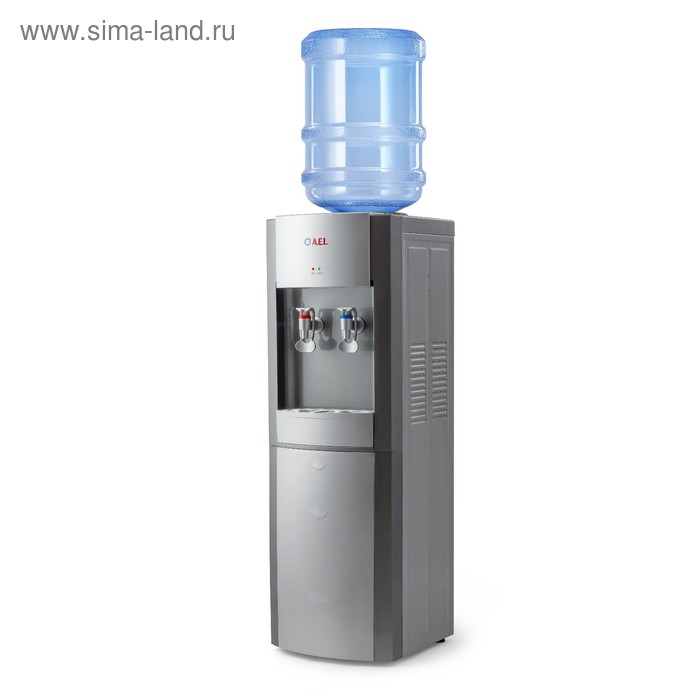 

Кулер для воды AEL LD-AEL-28, нагрев и охлаждение, 550/75 Вт, серо-серебристый