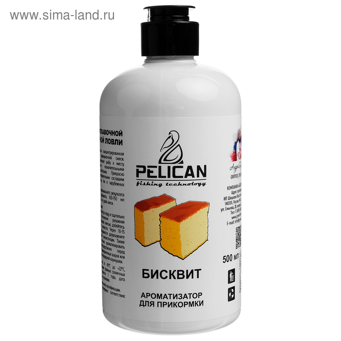 

Ароматизатор PELICAN, бисквит, 500 мл