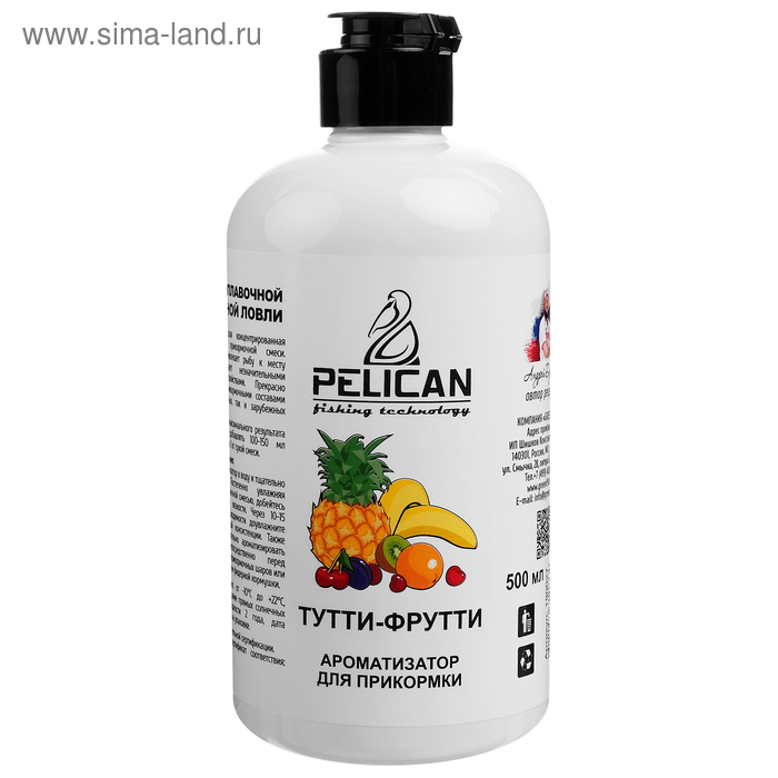 

Ароматизатор PELICAN, тутти-фрутти, 500 мл