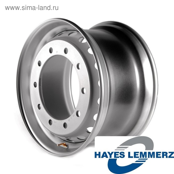 

Диск грузовой Lemmerz M22 11.75x22.5 10x335 ET130 d281 Silver