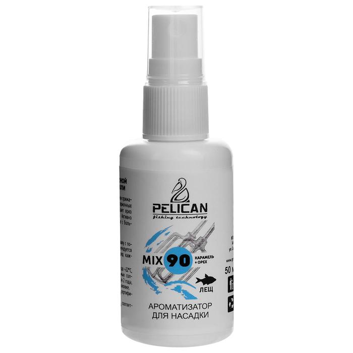 

Дип-спрей PELICAN MIX 90, лещ, карамель + орех, 50 мл