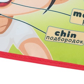 

Накладка на стол, текстильная, водоотталкивающая (складная), 700 х 450 мм, обучающая, «Оникс», КН-2-20-1, «Развивающий коврик», 200D