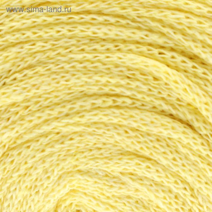 

Пряжа "Ribbon" 40% полиэстер, 60% хлопок 125м/250гр (754 св. жёлтый)