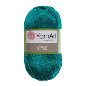 

Пряжа "Style (Стайл)" 33% вискоза, 67% хлопок 185м/50гр (677 петроль)
