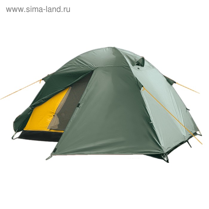 палатка btrace solid 3 двухслойная 3 местная цвет зелёный Палатка туристическая BTrace Malm 2, двухслойная, 2-местная, цвет зелёный
