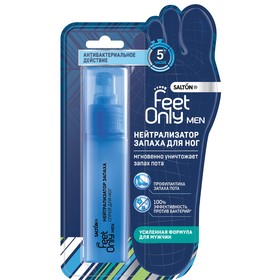 

Нейтрализатор запаха для ног 2 в 1 Salton Feet Comfort Lady, для мужчин, 40 мл
