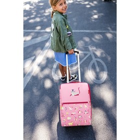 

Чемодан детский Trolley XS ABC friends pink, водоотталкивающий полиэстер