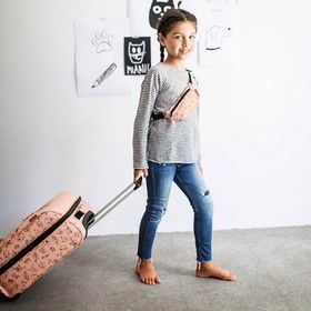 

Чемодан детский Trolley XS cats and dogs rose, водоотталкивающий полиэстер