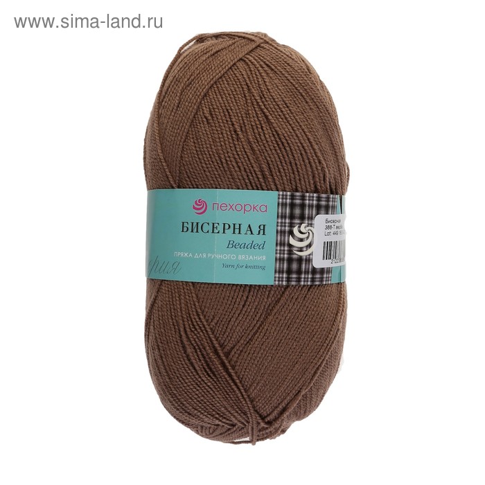 

Пряжа "Бисерная" 100% акрил 450м/100гр (388 т. верба)