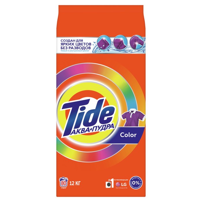 фото Стиральный порошок tide color, автомат, 12 кг