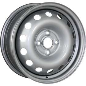 

Диск штампованный TREBL 8135T 6x15 4x100 ET45 d56.1 SILVER