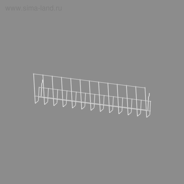 

Полка газетница для экономпанелей, цвет белый
