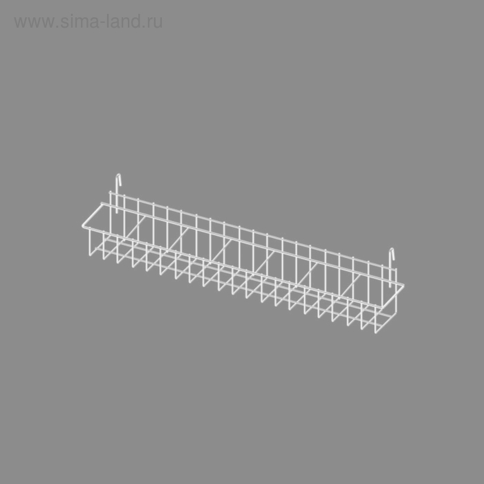 

Полка 7 ячеек для семян, цвет белый