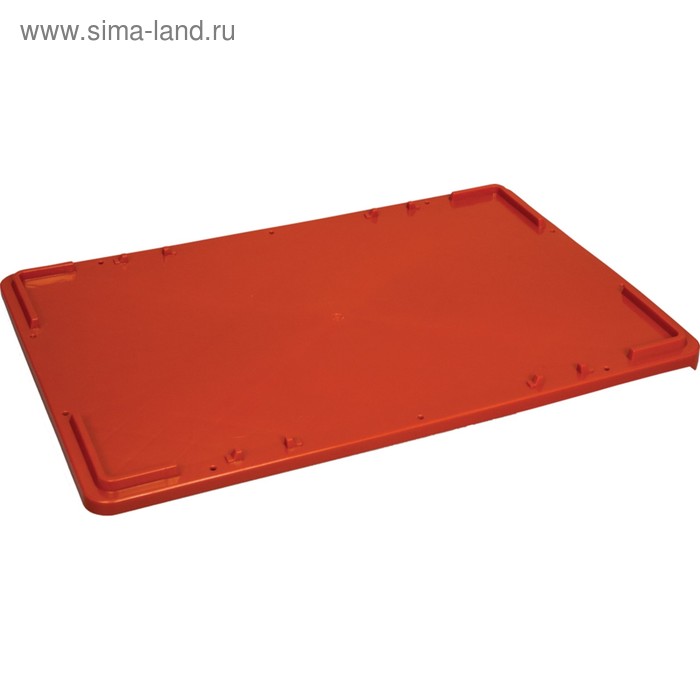 

Крышка для ящиков 600x400 красная морозостойкая