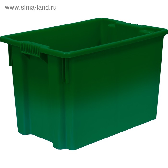   Сима-Ленд Ящик универсальный, сплошной 600х400х400 зеленый